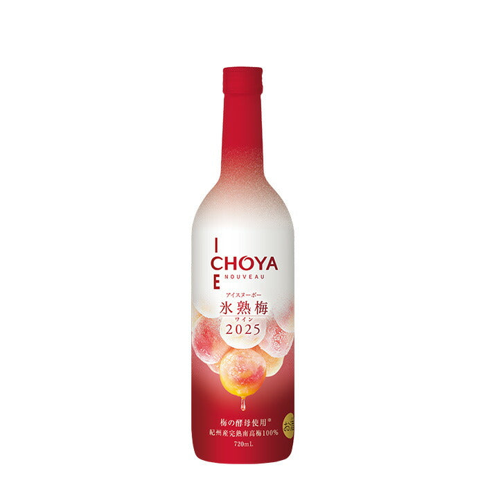 Fruit Wine CHOYA ICE NOUVEAU Ice-Ripe Plum Wine 2025 720ml 1 Bottle