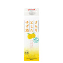 [4packs] 7％ Fruit Liqueur CHOYA Sararitoshita Yuzu Shu 1L × 4 packs