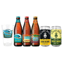 Kona Beer Aloha Beer 5 Types 5 Bottles Drinking Comparison Set with Glass