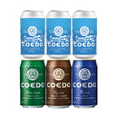 Limited Edition COEDO x Summer Fall Sake Beer Brut IPA Blend+3 Classics Tasting Set , 6 Cans , 350ml