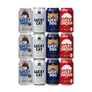 Limited Edition Kizakura LUCKY SHIBA+3 Classics Tasting Set ,Craft Beer ,350ml ,12 Cans