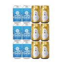 COEDO Shirogamau Crystal IPA, Sake Beer Brut IPA Blend, 350ml Cans, 2 Types, 12-Bottle, COEDO, Kawagoe, Craft Beer