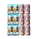 OH!LA!HO BEER, Biere de Raiden, Standard, Limited Edition, Tasting Set, 350ml, 2 Styles, 12 Bottles, Nagano, Beer