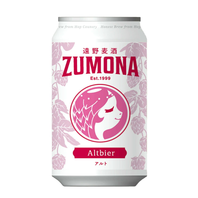 ZUMONA Beer Altbier, Craft Beer, 350ml Cans (1 Case / 24 Cans)