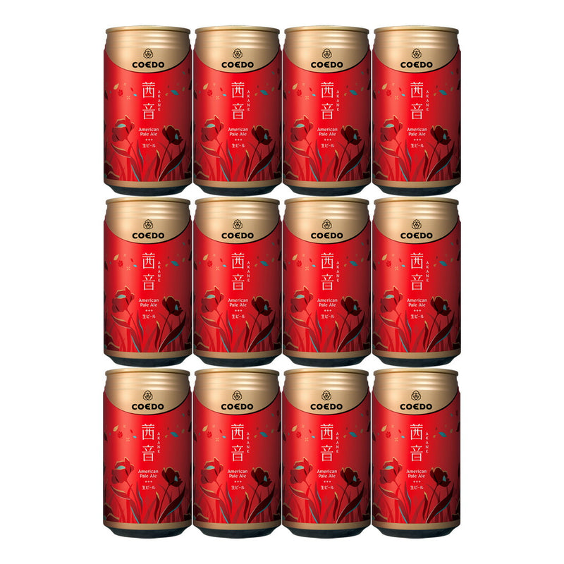 COEDO Beer Akane 350ml x 12 btls beer autumn special