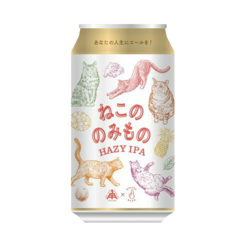 Limited Edition ISEKADO BREWERY ,NekonoNomimono Hazy IPA, Craft Beer, 350ml Cans (1 Case / 24 Cans)
