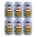 Denmark Mikkeller Year of the Lager, Craft Beer, 330ml Cans (Pack of 6)