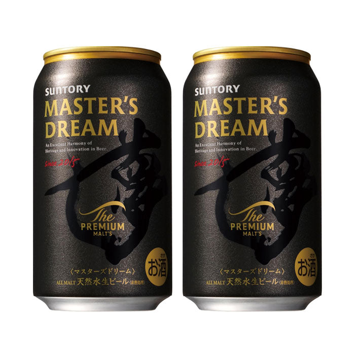 2CS]Suntory The Premium Malt's [Master's Dream] Draft Beer 350ml x 48