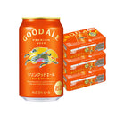 [3CS]Beer Kirin Good Ale 350ml 6-can pack (12 packs per case / total 72 cans)