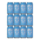 NINJA BEER WHITE (NINJA WHITE), Craft Beer, 350ml Cans (Pack of 12)