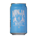 NINJA BEER WHITE (NINJA WHITE), Craft Beer, 350ml Cans (1 Case / 24 Cans)