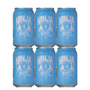 NINJA BEER WHITE (NINJA WHITE), Craft Beer, 350ml Cans (Pack of 6)