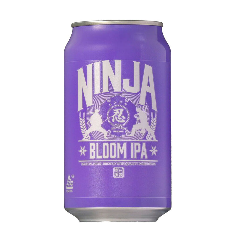 NINJA BEER IPA (NINJA IPA), Craft Beer, 350ml Cans (1 Case / 24 Cans)