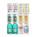 Low-Alcohol & Non-Alcoholic Beer, Beer Tasting Set, 7 Varieties, 12 Cans, Japanese Craft Beer, Made in Japan