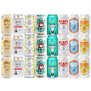 Low-Alcohol Beer, Non-Alcoholic Beer, Beer Tasting Set, 8 Varieties, 24 Cans, Low ABV Beer, Japanese Beer, Craft Beer, Made in Japan