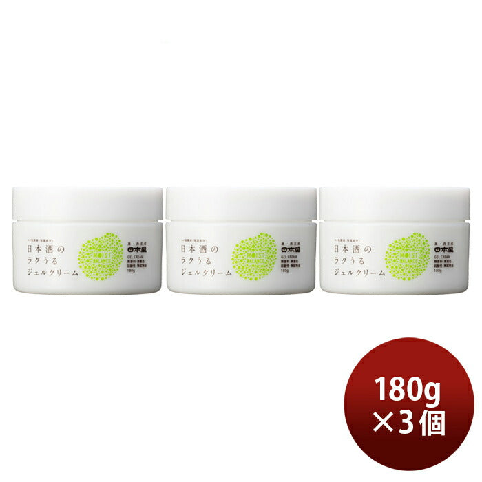 Nihonsakari. Raku-uru beauty gel cream 180g x 3