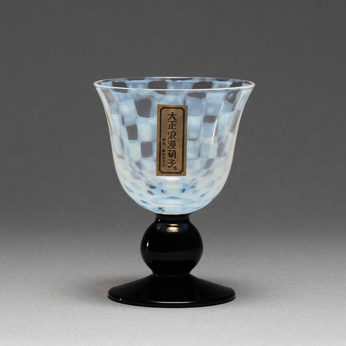 Taisho Romance sake cup Ichimatsu Black