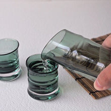 Green Bamboo Sake container 3-Piece Set