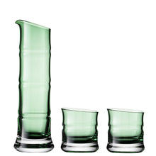 Green Bamboo Sake container 3-Piece Set